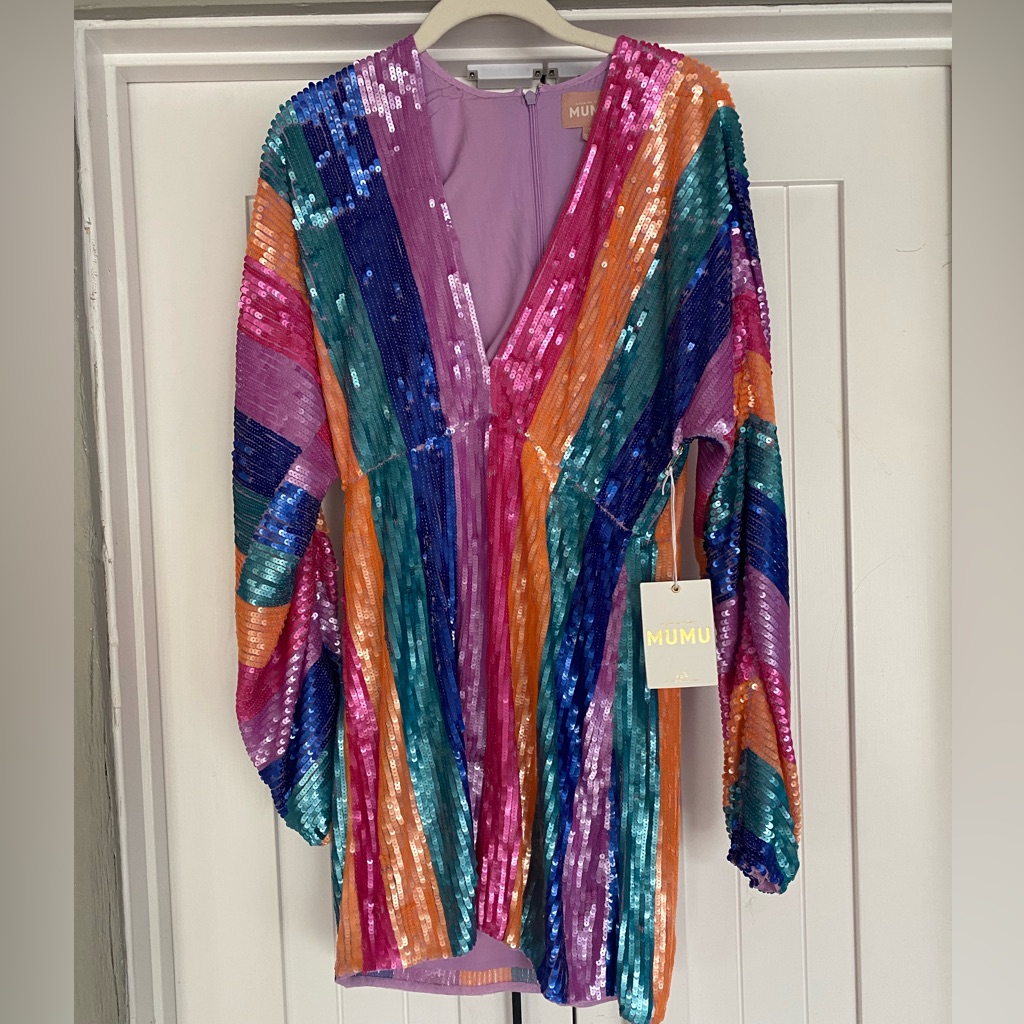 Show Me Your Mumu Sequin Kidman Mini Dress
